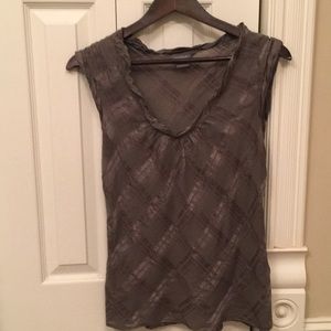 Small grey Ann Taylor shirt